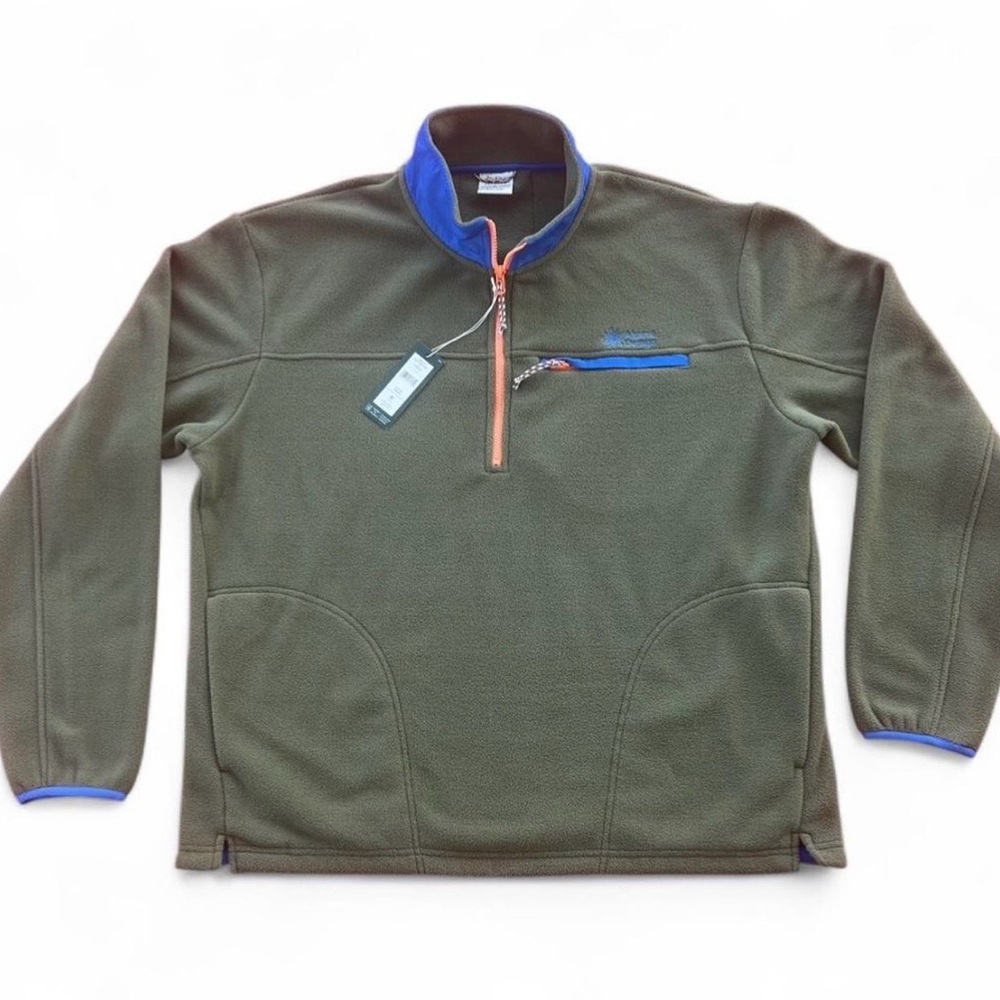 Alpine Design Mens XL NWT Polar Fleece in Lush Olive Green